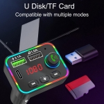 Modulator FM Auto usb charger F4 universal, Negru