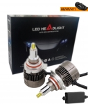 Set 2 LED-uri Auto, H11, 45w, 6000 Lumeni, 6500K, AUTO, 12-Volti, CSP, Canbus, Miez Cupru, Radiator Aluminiu