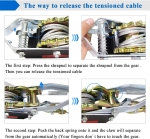 Troliu manual 4 tone cu cablu