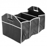 Organizator portbagaj, pliabil, 3 compartimente, negru
