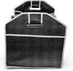 Organizator portbagaj, pliabil, 3 compartimente, negru