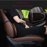 Husa de scaun ergonomica antitranspiratie din lemn de bambus