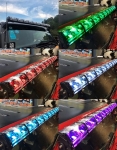 Led bar Evolve Spotlight combinat faza scurtă/închisă - seria Flood și spot Iluminare de fundal IM RGB cu 7 culori diferite 30800LM lumeni 12-24V 372W