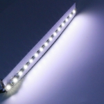 Set de două benzi LED rezistente la apă - lumini de zi, benzi flexibile, bandă cu lumină albă 5050 SMD 12V, 30 cm