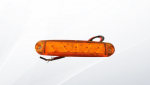 Indicator LED, marker 12-24V, portocaliu