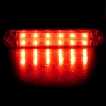 LED Marker cu 12 diode pentru camion, remorcă, furgonetă, caravană, platformă, roșu, 24V