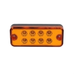 Indicator LED, marker 99-40 mm 24V, portocale