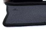 Set covorase auto din mocheta, pentru BMW Seria 3 E46 1998 - 2005 Negru, 4 buc.