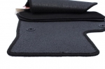 Set covorase auto din mocheta, pentru BMW Seria 3 E46 1998 - 2005 Negru, 4 buc.