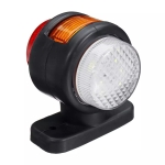 Set de 2 bucăți LED lumini de poziție, cornuri de poziție la 12V, cu trei lumini alb-galben-roșu