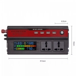 Invertor de tensiune de la 12V la 220V 5000W cu afișaj digital