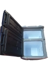 Frigider auto cu compresor SMART 50 L cu 2 compartimente, 12-24 V cu display LCD si Bluetooth, congelator -20°C, 60 W