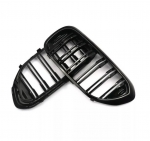 Grile duble pentru BMW Seria 5 G30 G31 G38 520i, 523i, 528i, 530i, 535i, 550i, 520d, 530d, 530e, 530eX, 530iX, 550iX (xDrive), 540dX 2017-2019 Luciu Negru