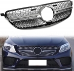 Grilă frontală pentru Mercedes G-Class GLE Class Coupe C292 W292 2015-2019 GLE350 GLE400 GLE43