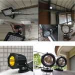 88 mm Suport Proiector LED Lampa De Lucru Magnetic Baza Montaj