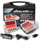 Lămpi de frână LED wireless cu magnet, pentru remorcă caravană camper sau trailer 12V - 24V