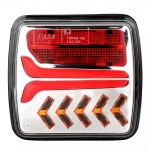 Lămpi de frână LED wireless cu magnet, pentru remorcă caravană camper sau trailer 12V - 24V