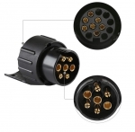 Adaptor pentru mufă de remorcă de la 7 pini la 13 pini 12V