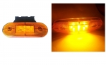 Led marker gabarit pentru camioane autobuz furgoneta remorca rulota 24V galben
