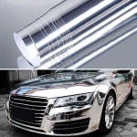 Folie autoadezivă decorativă auto 1.52 x 28m CHROME SILVER