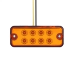 Semnalizatoare / Lumini LED /  99mm x 40mm - 12V, orange