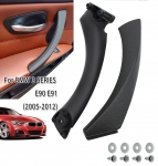 Mâner interior pentru ușă BMW E90 E91 2005-2012, stânga, negru