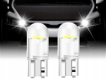 Set becuri LED pentru poziție, T10 W5W, COB, 12V, 2buc.