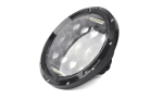 LED halogen Universal 7 inch 18 cm,  12V-24V faruri scurte/lungi cu lumini de zi DRL, alb, 4000lm pentru ATV, jeep, motocicletă, camion, tractor și altele