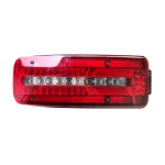 Stop LED stânga 24V cu 7 funcții, potrivit pentru remorcă, rulotă, dubă, tir, camion Man