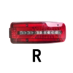 Set de stopuri LED stânga și dreapta 24V cu 8 funcții, potrivit pentru remorcă, rulotă, dubă, tir, camion Man