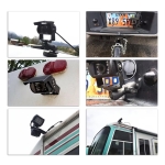 Camera Video Auto Marsarier cu ecran de 7 inch, suport și telecomandă, 18 LED-uri IR, calitate HD, 12-24V pentru mașină, furgon, camion, remorcă, SUV, autobuz și altele