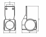 Set Led markeri pentru remorca, camioane 12-24V 110mm