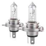 Becuri halogen H4 12V 60/55W LumiTec SILVER + 100% 5000K E1, set