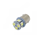 Bec LED, 22 SMD, BA15S 1156 (P21W), 12V - 24V, Lumină galben