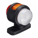 Lumini LED de semnalizare 12V-24V cu trei culori: alb-galben-roșu, set 2 buc.