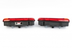 Set 2X Lampa Stop Flexzon, Stanga Si Dreapta, Cu Priza, 6 Functii, Remorca, Camion, Trailer, 12-24V, 46cm x 13cm