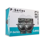 Kit 2x Lupe Bi-Led 3″ Faza scurta/Faza lunga, P89 Seria, 130W, 6500K, 8000lm, IP68, 12V +500 % Luminozitate