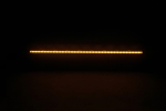 Led bar, Lumina alba si portocalie puternica, de inalta calitate, 5900LM, 40W, 34.5 cm 12-24V