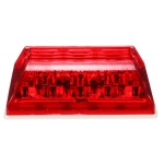 Set de 2 bucăți plafoniere LED roșu-alb pentru număr de înmatriculare, potrivite pentru camion, remorcă, rulotă, dubă, van, tractor și altele. 12V