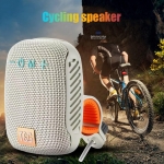 Boxă Bluetooth portabilă cu radio, card de memorie, AUX, USB și suport pentru bicicletă și motocicletă, Gri