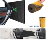 Protector multifuncțional pentru garaj și izolare fonică 200 x 20 х 0,4cm, protecție împotriva loviturilor de ușă/bară