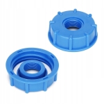 Robinet 3/4 pentru scurgerea rezervorului, cu conector, adaptor cu filet gros S61x6, potrivit pentru furtun de grădină, 61x6 mm, 4 bucăți