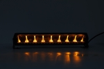 Bară LED Girofar, lumină albă puternică și lumină portocalie de avertizare, calitate înaltă, DRL, 80W, 5500lm, 45cm, 12-24V