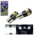 Kit 2 LED gabarit alb 12V Т10 W5W 8 SMD