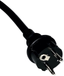 Cablu Adaptor Camping 1.5m Priză Schuko la 3-pini CEE Conector Unghiular