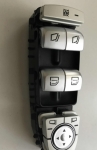 Buton Comanda Geam, Stanga, Argintiu, Cromat, pentru Mercedes E C S GLC CLASS