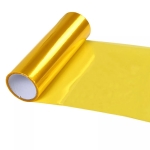 Folie de protecție galben transparentă pentru faruri și stopuri - 10 M x 30 cm