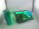 Folie de protecție verde transparentă pentru faruri și stopuri - 10M x 30 cm