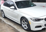 Set de 4 Paravanturi auto de vânt pentru geamuri față și spate, pentru BMW 3 SERIES F30 SEDAN 2012-2018