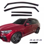 Set de 4 Paravanturi auto de vânt pentru geamuri față și spate, pentru BMW X5 G05 2020+